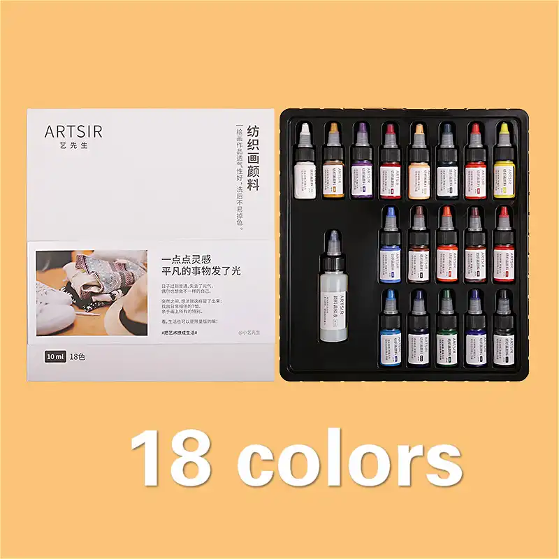 Pintura acrílica de pigmento de fibra textil, resistente al agua,  bricolaje, para zapatos, ropa, tinte, pintura de color de grafiti, no se  destiñe|Repuestos para pintar por números| - AliExpress