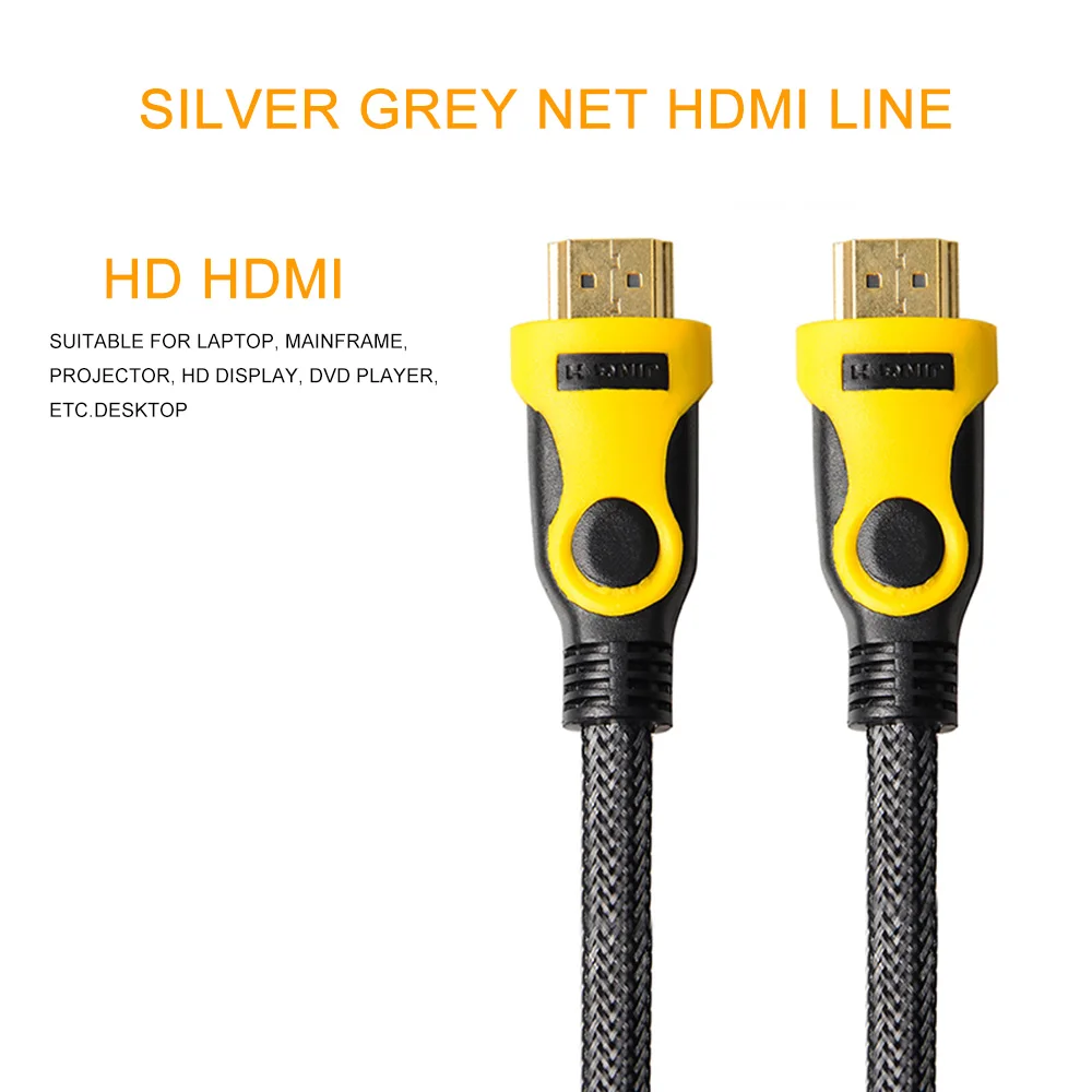HDMI кабель для PS3 HDTV проектор 3D 2 0 4K HD 1080P конвертер адаптер скорость Ethernet папа