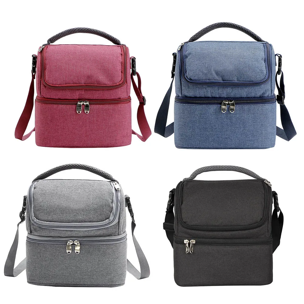 

Multifunctional 7L Leakproof Waterproof Cooler Lunch Bag Reusable Insulated Thermal Bag Warm Keeping Lunch Box For Women Men