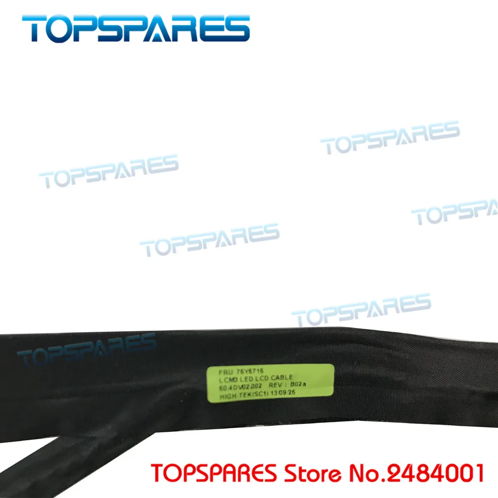 Новый ноутбук для ThinkPad X200 Tablet X200T X201 X201T LVDS LCD кабель 50.4DV02.002 75Y5715 веб камера