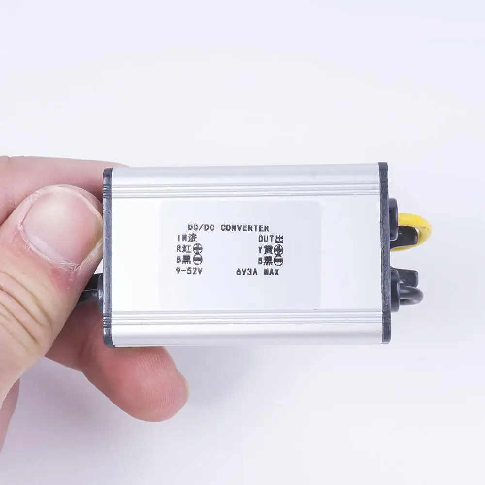 DC 9 52V до 6V 3A источник питания высоковольтный преобразователь Buck регулятор для