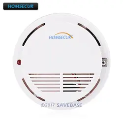 HOMSECUR A8 433 МГц Беспроводной дым/детектор пожарной сигнализации для наших сигнализации Системы