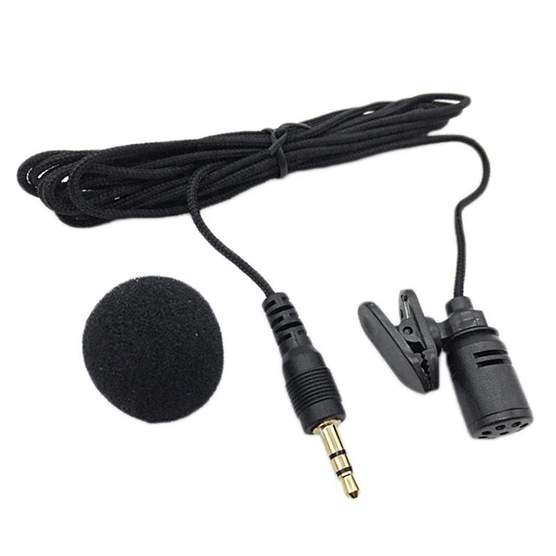 

Wired Microphone Studio Microphone for Mobile Computer Lavalier Clip Lightweight HD Call Anti-noise Laptop PC Wired Collar Clip