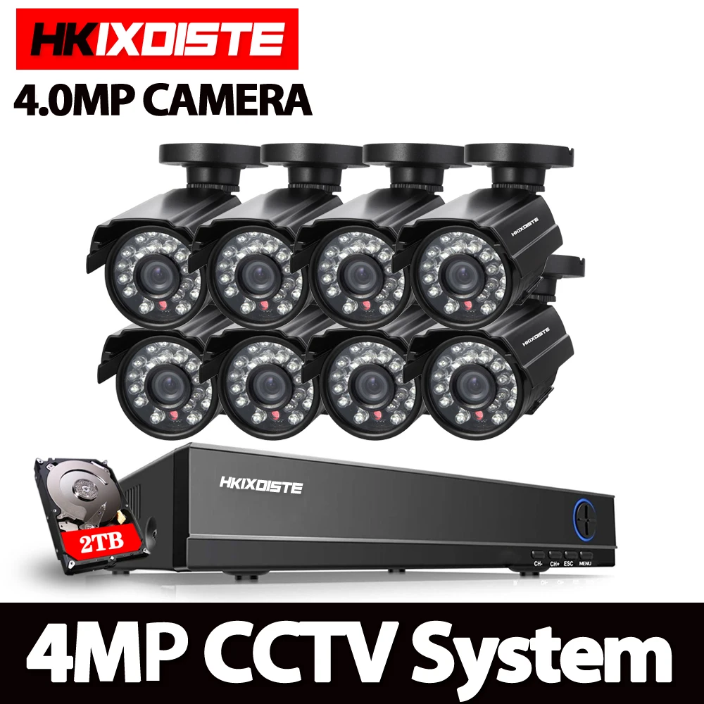 CCTV System Video surveillance kit 8x2Mp SONY323 AHD 1080P Waterproof Security Camera 8Channel HDMI 1080P DVR NVR TVI CVI set CCTV System Video surveillance kit 8x2Mp SONY323 AHD 1080P Waterproof Security Camera 8Channel HDMI 1080P DVR NVR TVI CVI set
