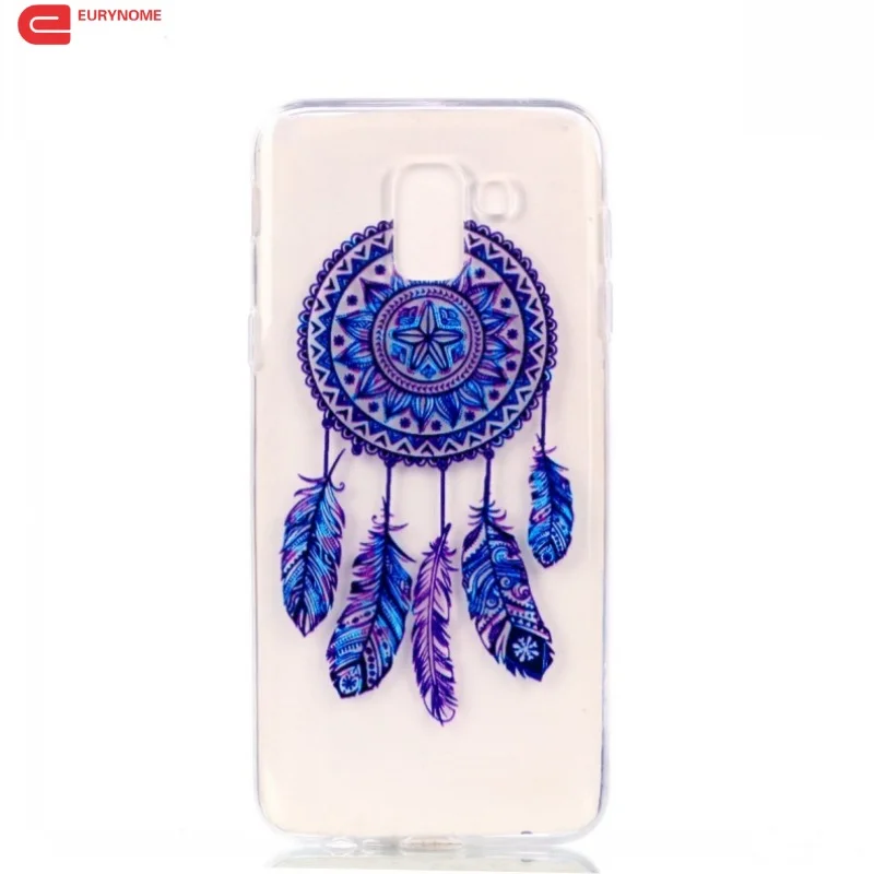

Case for Samsung Galaxy J4 2018 Flower Soft Tpu Transparent Cover Case for Samsung Galaxy J4 2018 J6 2018 European Version