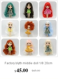 Фабрика Middie blyth Кукла шарнирная кукла розовые волосы с челкой 210BL2352 1/8 кукла(20 см