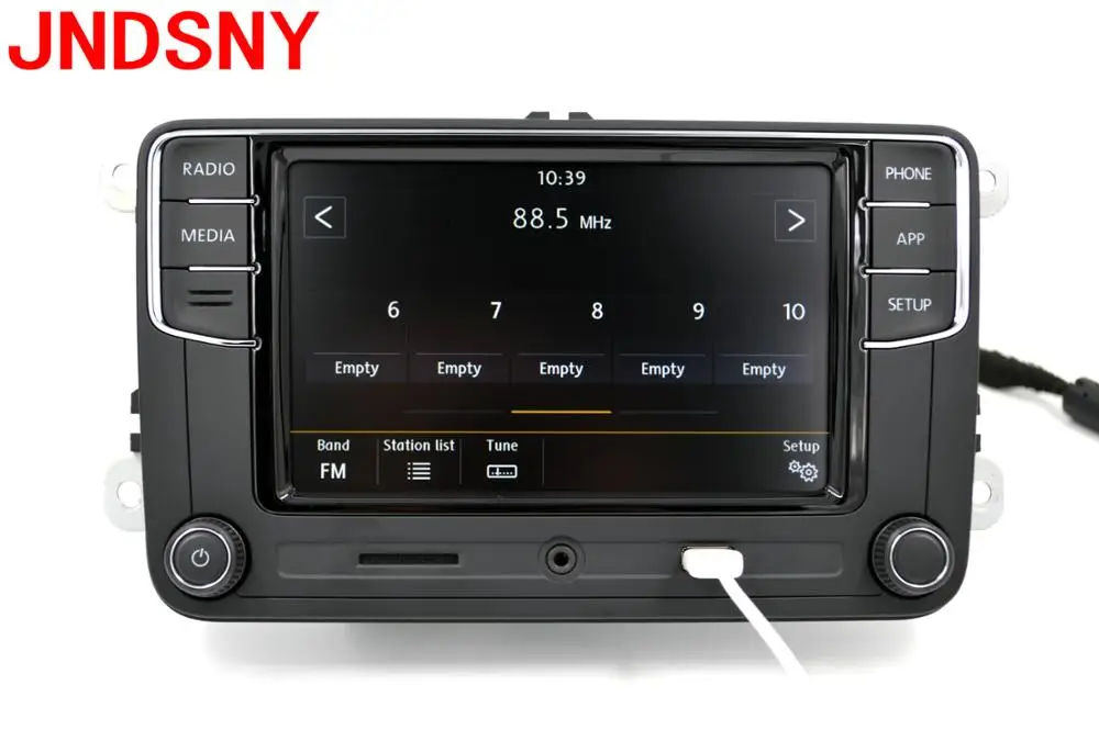 JNDSNY CarPlay Noname RCD330 RCD330G плюс CarPlay автомобиль MIB радио для VWGolf 5 6 Jetta CC Tiguan Passat B6 B7 Polo 6RD 035 187B