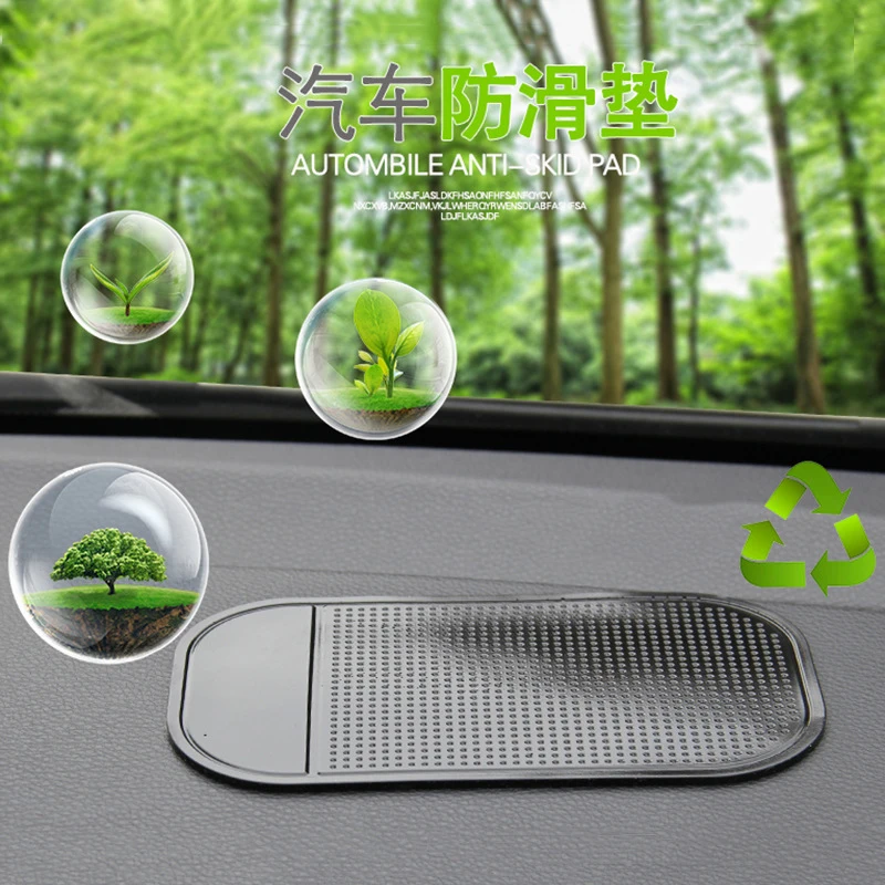 

Multi-purpose anti-skid pad for car Round car with mobile magic mat car Accessories For Mitsubishi ECLIPSE CROSS 2018 2019