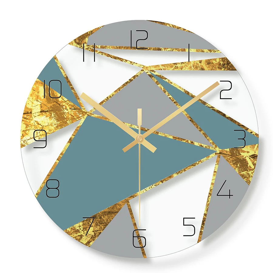 

Nordic Glass Wall Clock Home Decorative Watch Guess Women Pow Patrol Hangings Table Student Relogio Parede Living Room Clocks