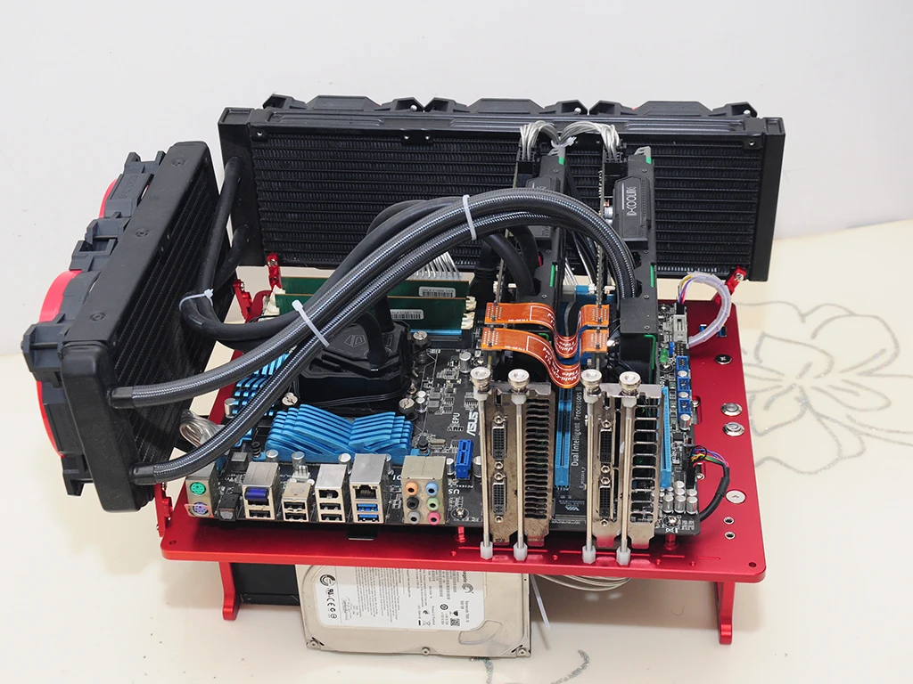 PC Test Bench Open Frame Computer Case Obt1 BC1 PC for
