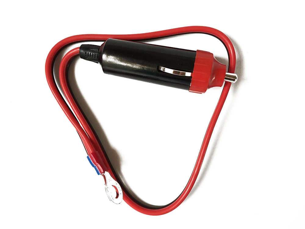 

1pc 12V Male Car Cigarette Lighter Socket Plug Motorcycle Socket Power Charger Adapter Connector + 15cm Cable CY606+