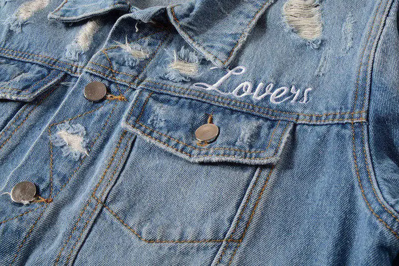Mcikkny Fashion Men's Ripped Denim Jackets Skull Heart Embroidery Jean Jackets Retro Style Streetwear Coats For Male Size M-4XL  (8)