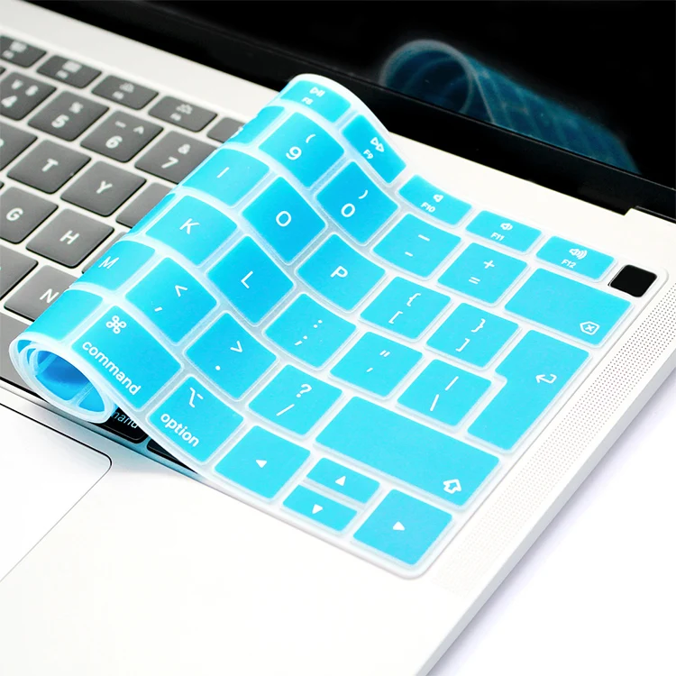 Laptop Keyboard Cover Silicone Skin Film For MacBook Air 13 2018 Release A1932