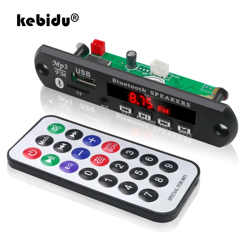 Плата mp3 декодера kebidu Bluetooth WMA устройство чтения MP3 карт беспроводной модуль аудио