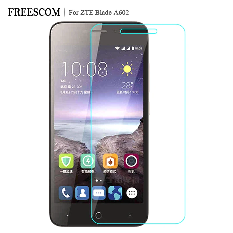 

Tempered Glass For ZTE Blade A602 9H 2.5D Screen Protector For ZTE Blade A 602 BA602 5.5" Explosion-Proof HD Protective Film