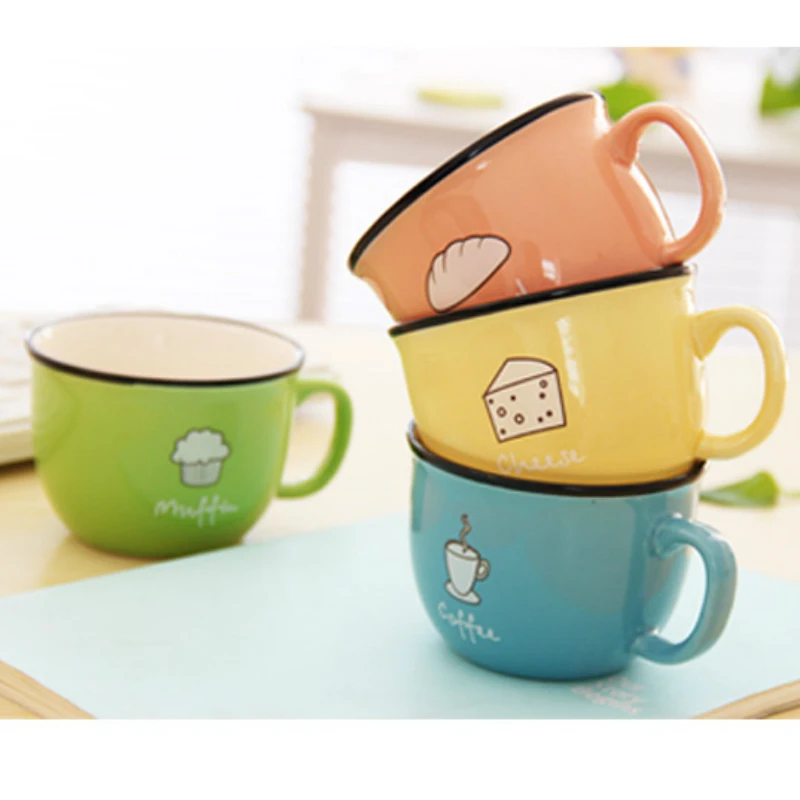 Чашка для молока кофейная чашка печенье карамельного цвета zakka керамика BZ161219|ceramic