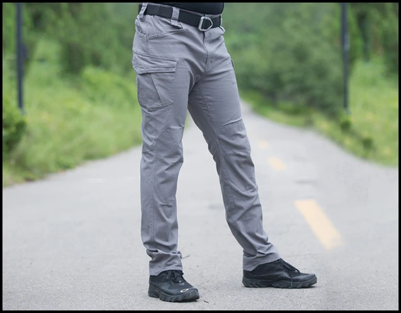 S. ARCHON тактические брюки карго мужские хлопковые мульти карманные военные армейские брюки повседневные тонкие эластичные дышащие спецназ армейские брюки