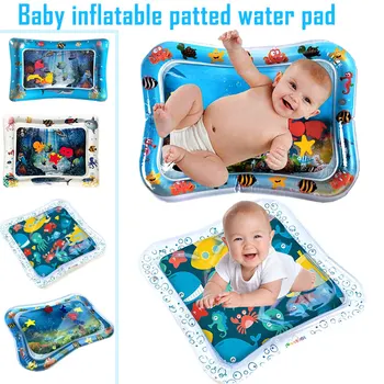 

1 Pcs Baby Kids Inflatable Water Mat Patted Play Pad Cushion Toys Early Education WXV Sale
