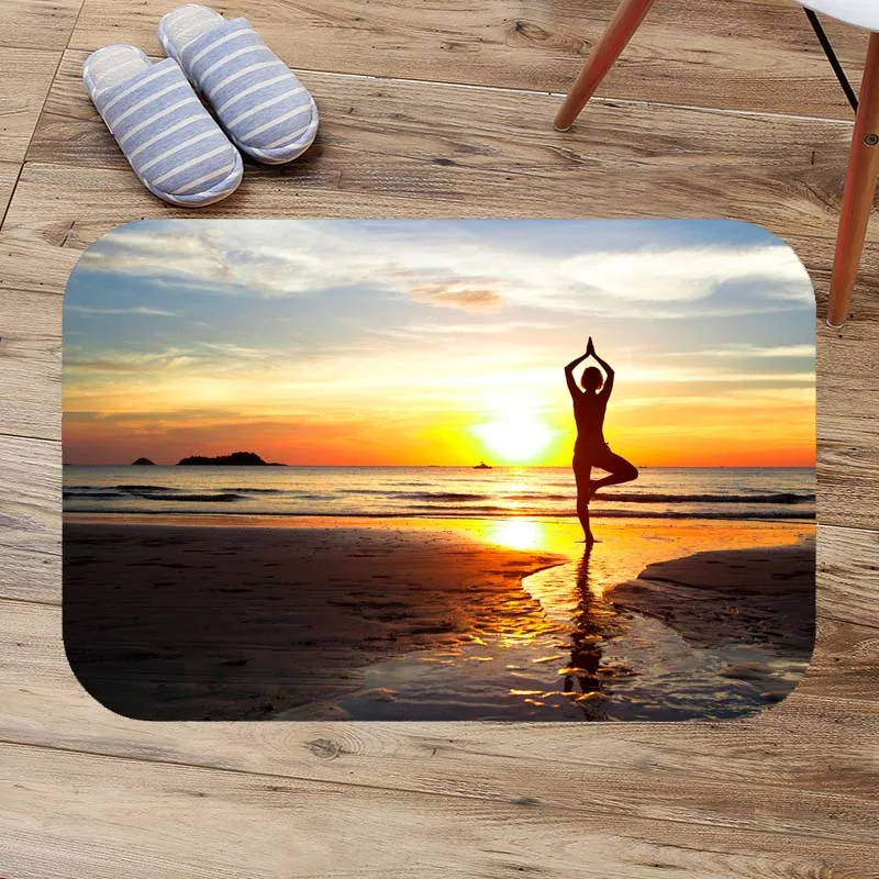 Bedroom Bed Front Land Stepping Pad Shower Room Non-slip Rug Yoga Bathroom Bath Mat Living Entrance Doormat | Дом и сад