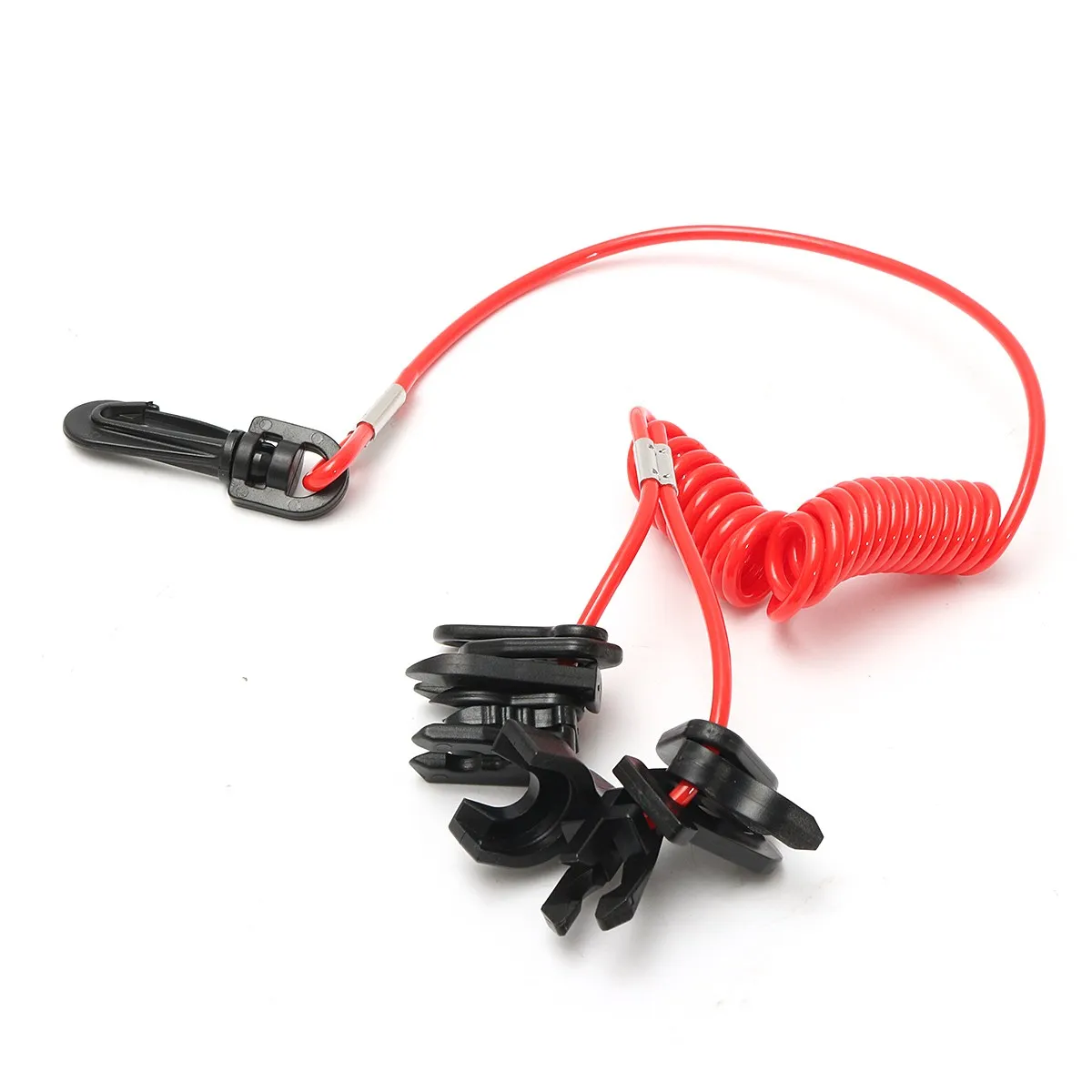 

Boat Kill Switch 11 Keys Lanyard For Honda/Yamaha/Mercury/Evinrude/Johnson Black Red