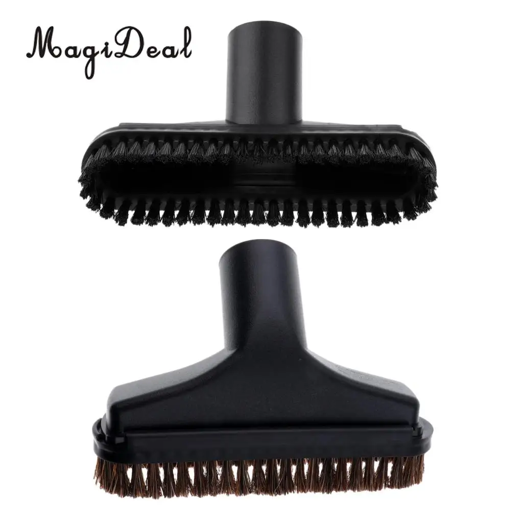 Detachable Dusting Brush Bristle Horsehair Vacuum Attachment Head-32mm Connector