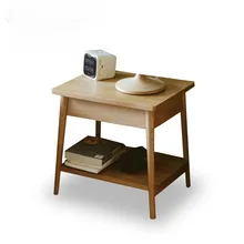 Консольный стол Гостиная мебель для дома твердой древесины тумбочка basse минималистский современный стол журнальный столик 50*50*40 см