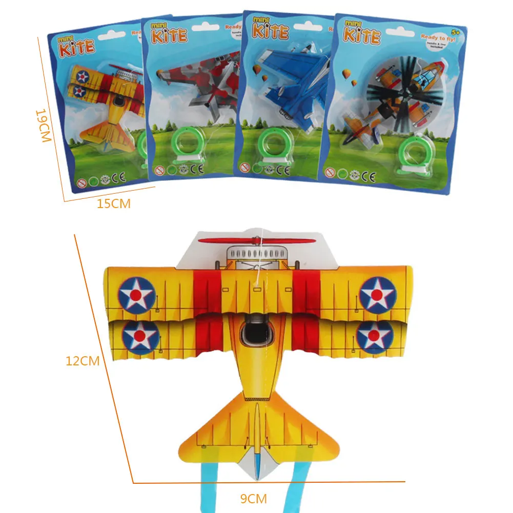 Мини воздушные листовые змеи с самолета летающие игрушки для детей на открытом воздухе спортивный змей игрушки для детей Интерактивные игрушки с принтом «бабочка»