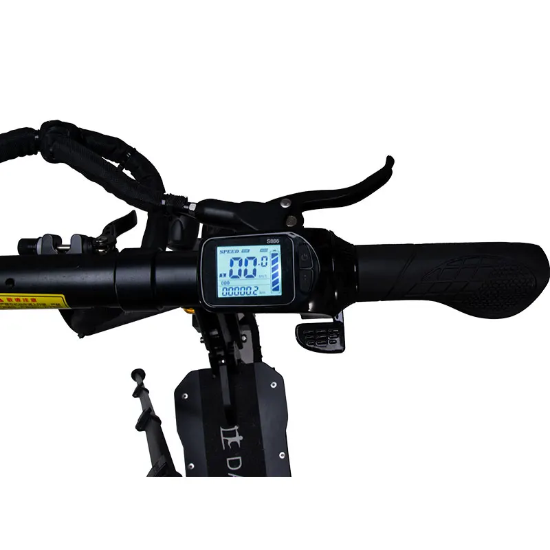 Flash Deal JS 800W 46V Electric Scooter Max Speed 45km/h Motor strong powerful scooter camping skateboard adulte e-scooter foldable ebike 4