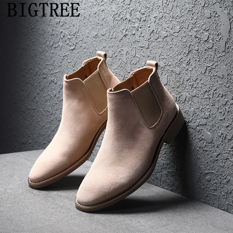 

chelsea boots men winter shoes brand dress shoes men ankle boots coiffeur italian shoes men boots genuine leather bota masculina