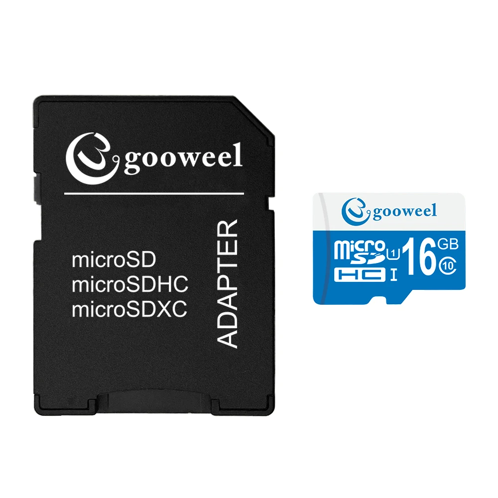 Gooweel Micro SD Card 16GB TF card for all smartphone , accessories