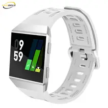 KINGBEIKE Fashion Colorful Sport Silicone Watchband For Fitbit Ionic Watch Band Men Women Watch Replacement Bracelet Strap