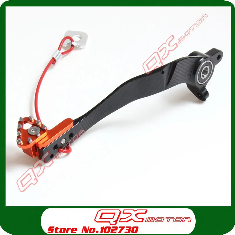 

CNC Alloy Billet Flexable Rear Brake Pedal Fit KTM SX SXF EXC Dirt Bike Motocross Enduro Supermoto Off Road Motorcycle
