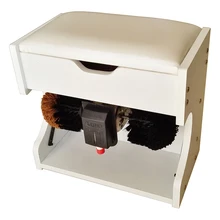 Бытовая Офис полностью автоматический прибор для чистки обуви щетка sole Hotel кожаные туфли Индукционная, для обуви полировальная щетка обувь машина