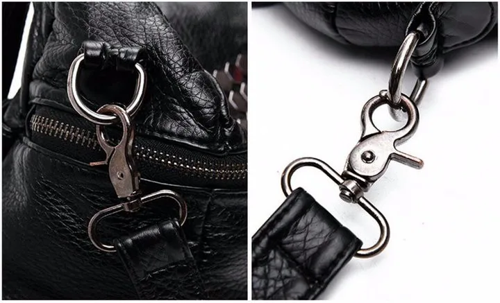 Rdywbu High Quality Star Backpack Wash Water PU Leather Travel Bag Women Leisure Rivets Girl Large Capacity Stud Schoolbag H104