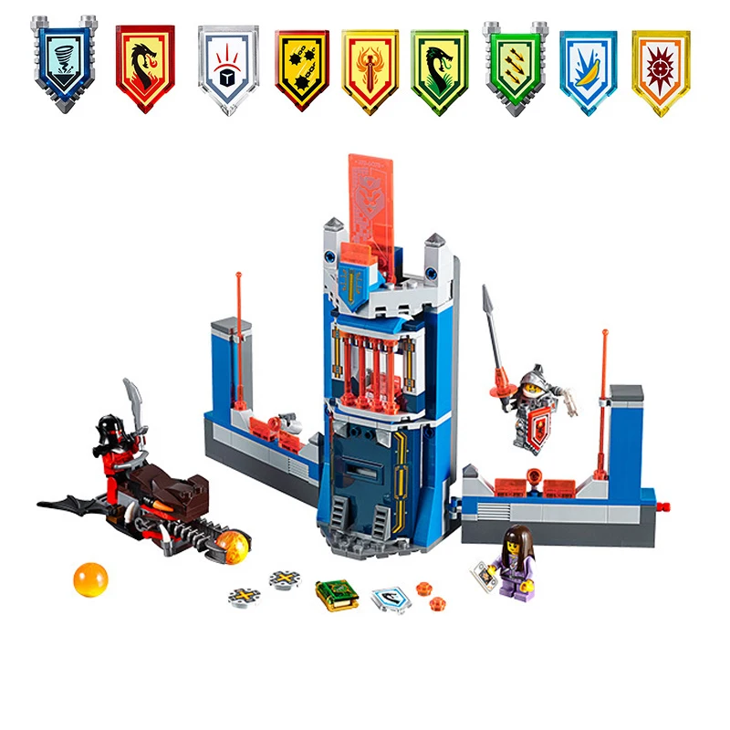 

2016 Nexus Knights Merlok's Library 2.0 Future Knight Warrior Building Block Bricks Child Kid Toy Gift