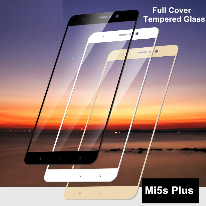 3D закаленное стекло для Xiaomi Mi5s Plus полное покрытие 9H защитная пленка Защита экрана