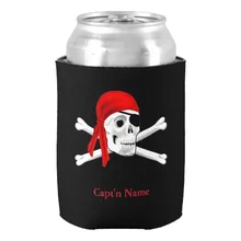 Крутой стильный капитан Пираты на заказ пират Может Охладитель настраиваемый домашний декор товары для членов семьи напитки теплоизоляционные Держатели