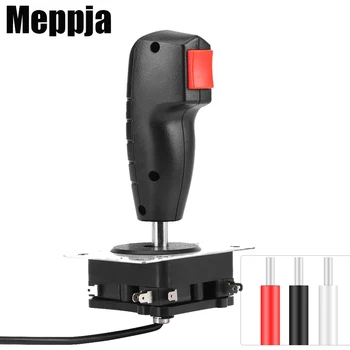 

Game Joystick 8 Way Flight mobile joystick with Trigger & Top Fire Button game joystick for Arcade Game DIY Kit Parts