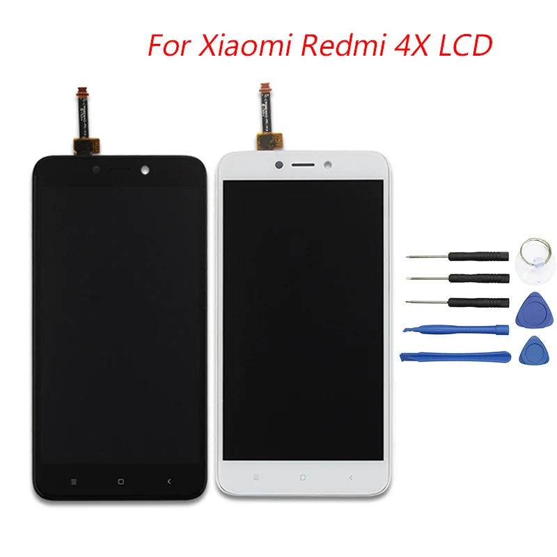 

100% JGKK AAAA Quality Screen LCD For Xiaomi Redmi 4X Screen Display Assembly Replacement LCD Digitizer Touch Screen LCDS