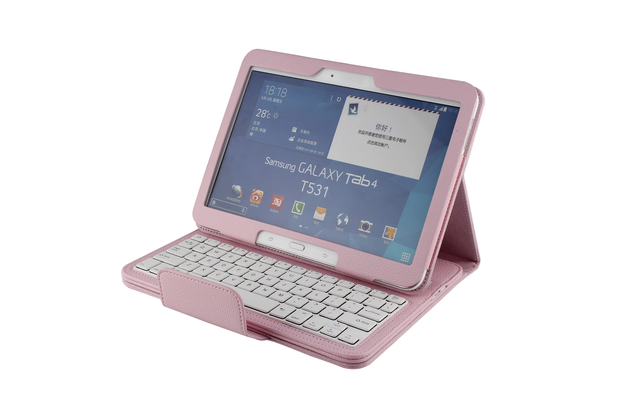 Для samsung Galaxy Tab 4 10,1 T530 беспроводной Bluetooth чехол-клавиатура для Galaxy Tab 4 10,1 Планшет Флип кожаный чехол подставка+ стилус