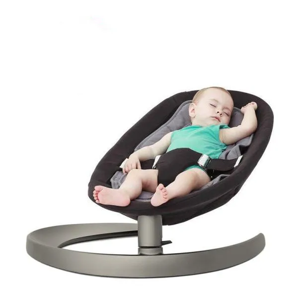 Multifunctional Comfort Rocking Baby Sofa Chair Seat Aluminum Base Semi-automatic Rocking Infantil Bay Chair baby toy 0 12 month