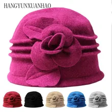 HANGYUNXUANHAO2019 New Female Wool Knitted Hats 2019 New Brand Stylish Winter Warm Beanie Women Painter Bonnet Hats For Girl HANGYUNXUANHAO2019 New Female Wool Knitted Hats 2019 New Brand Stylish Winter Warm Beanie Women Painter Bonnet Hats For Girl
