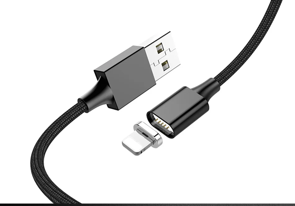 NOHON LED Magnetic USB Data Charging Cable For Xiaomi Redmi 4 Micro USB B Magnet Fast Charger Cable Android For Samsung S6 1M 2M (14)