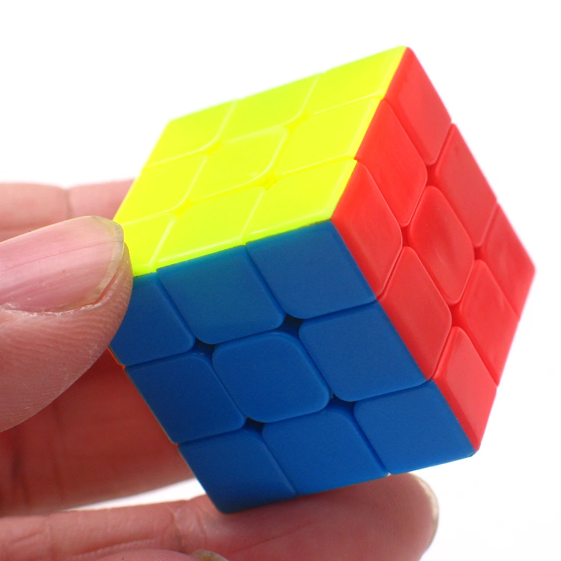Z брелок мини 3x3 магический куб творческие Cube повесить украшения-красочные