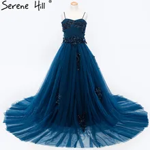 Светло-голубой фон для фотосъемки для девочек в цветочек платья Бисер аппликацией; одежда с короткими рукавами; платья для первого причастия для девочек HTA0013