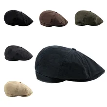 Восьмиугольная кепка для гольфа для женщин и мужчин, хлопковая, упругая, британский стиль, регулируемый головной убор, спортивная одежда для верховой езды, бега, рыбалки, Pro