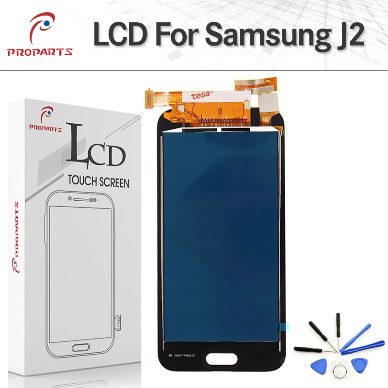 Регулируемая Яркий ЖК-дисплей для samsung Galaxy J2 2015 J200 SM-J200F J200M J200H/DS Дисплей Сенсорный