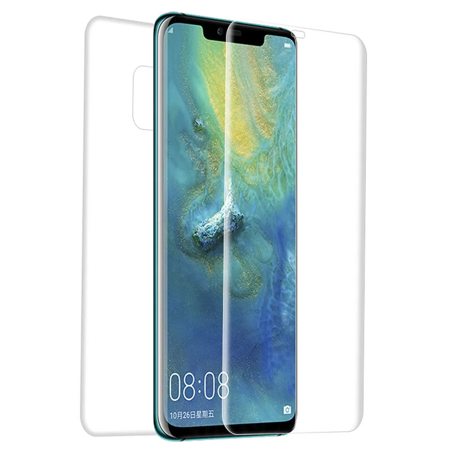 Защитная пленка из мягкого ТПУ для huawei mate 20 P20 Pro Honor 8x Note 10 Nova 3 3i P Smart Plus|Защитные