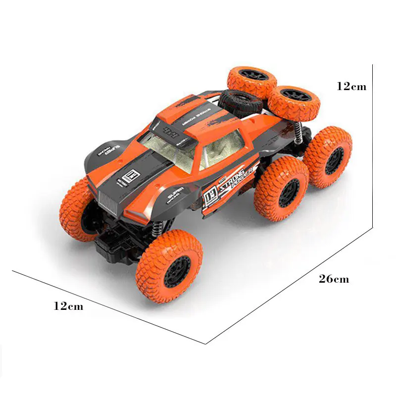 Электрический Радиоуправляемый автомобиль 1:20 6 колес 4WD 2 4G 15 км/ч Радиоуправление
