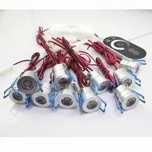 YRANK, 10 шт., AC85-265V, 3 Вт, мини светодиодный светильник, s, с затемнением, драйвер, сенсорный пульт дистанционного управления, теплый, холодный белый, для дома, лампы, светильник